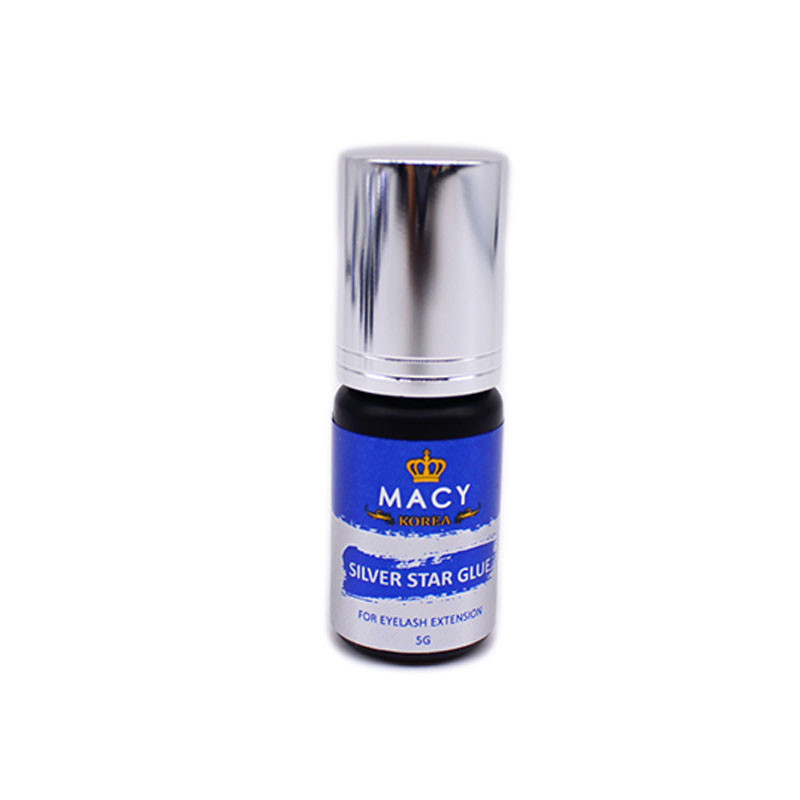 MACY Silver Star Glue For Eyelash Extension Powerful Lash Adhesive