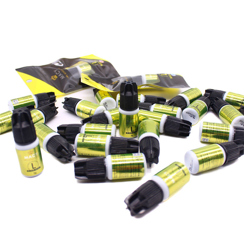 MACY L Black Glue Fast Drying False Eyelash Strong Adhesive Korea