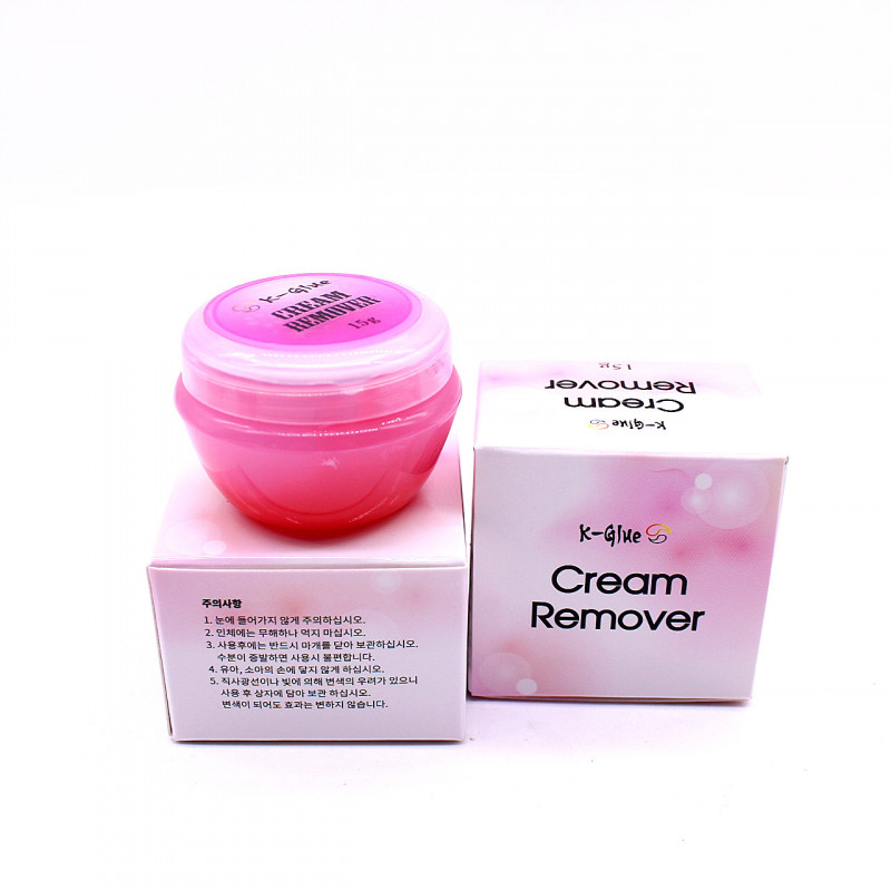 K-glue Pink Cream Remover for Individual Eyelash Extensions Korea