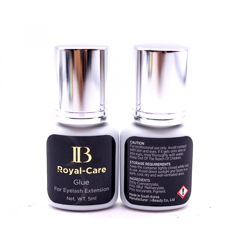 IB Ibeauty Royal-Care Glue Original Korea Glue Black Bright Silver Cap