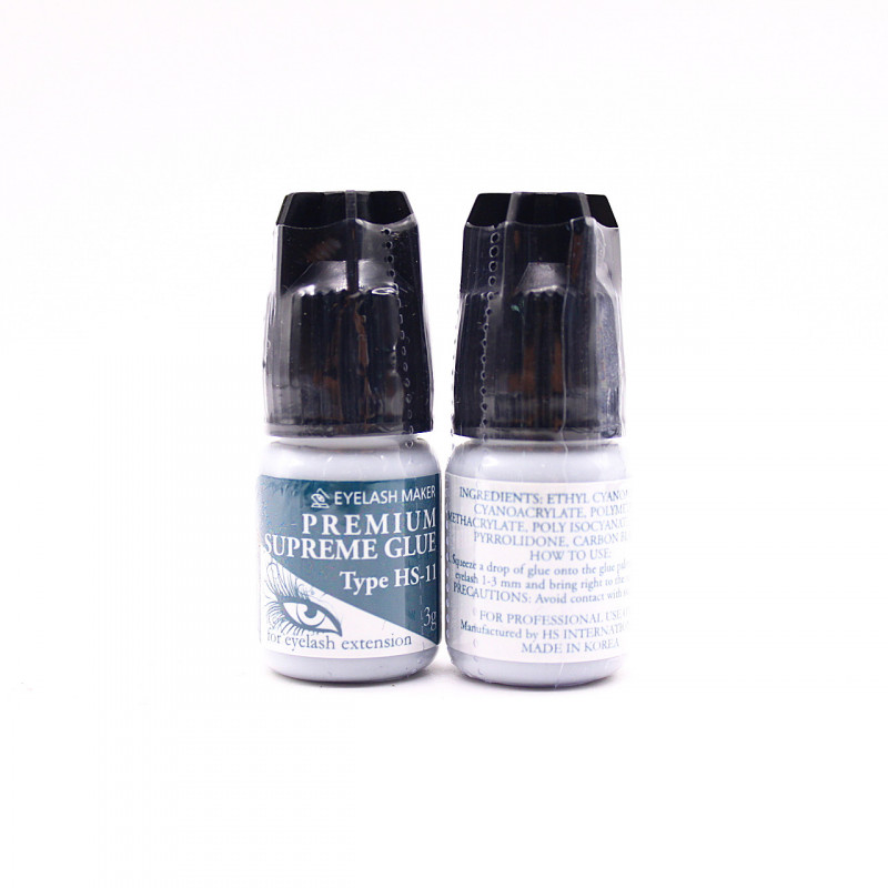 Original Korea 3ml Supreme HS-11 Glue Eyelash Extensions Glue Makeup Tools