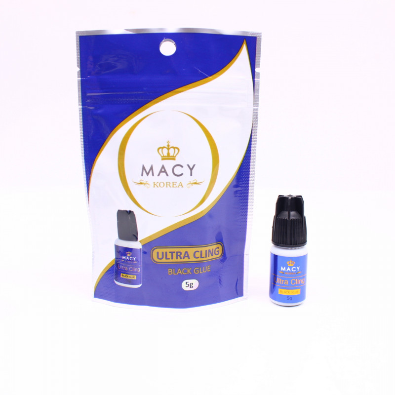 MACY Ultra Cling Black Glue False Eyelash Extension Lash Lift Profesional