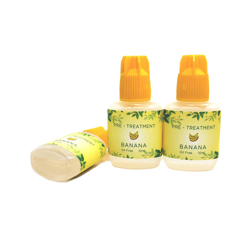 Pre-treatment Banana smell Lash Cleanser Eyelash Extension Glue Tools
