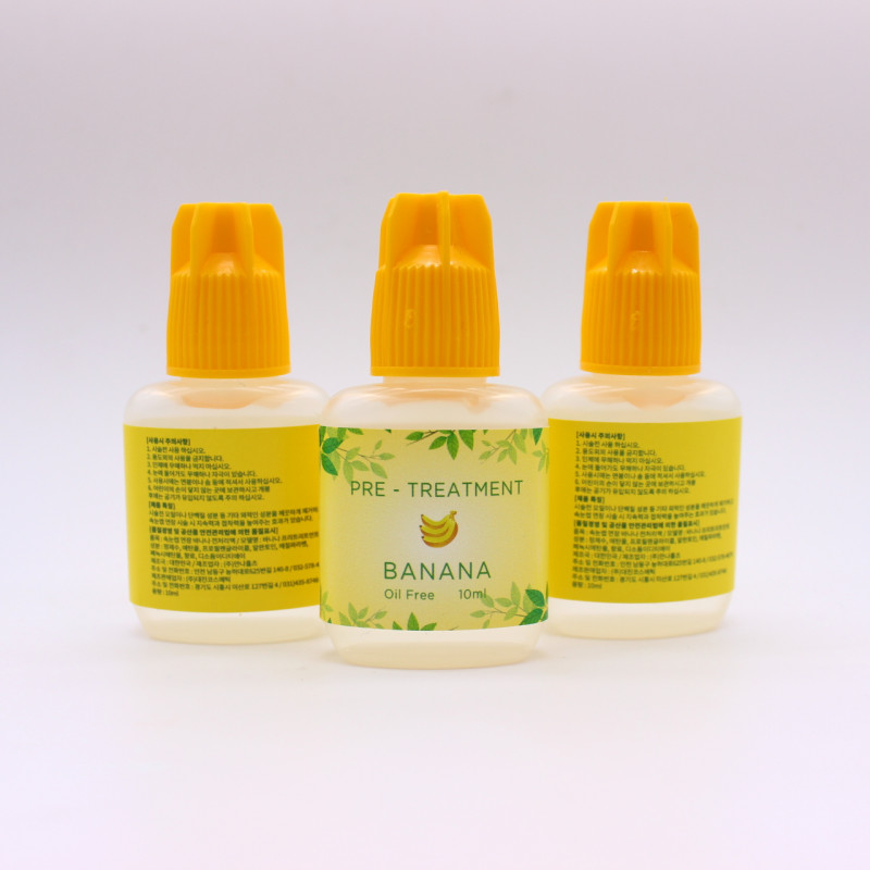 Pre-treatment Banana smell Lash Cleanser Eyelash Extension Glue Tools